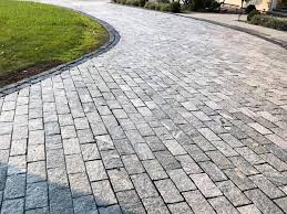Durable granite pavers for outdoor spaces